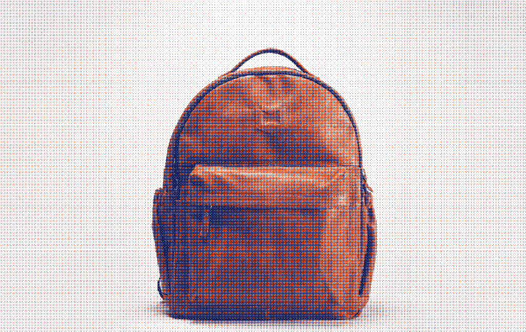 Sac de cours de collège ou lycée illustrant la sensibilisation aux règles et l’accès aux protections périodiques dès le collège et pour le lycée - Marguerite & Cie