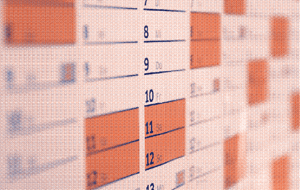 Calendrier affichant des dates manquantes illustrant l'absence de règles, ses causes possibles et les solutions pour y remédier - Marguerite & Cie