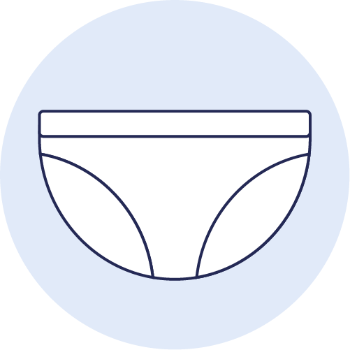 icône de culotte menstruelle