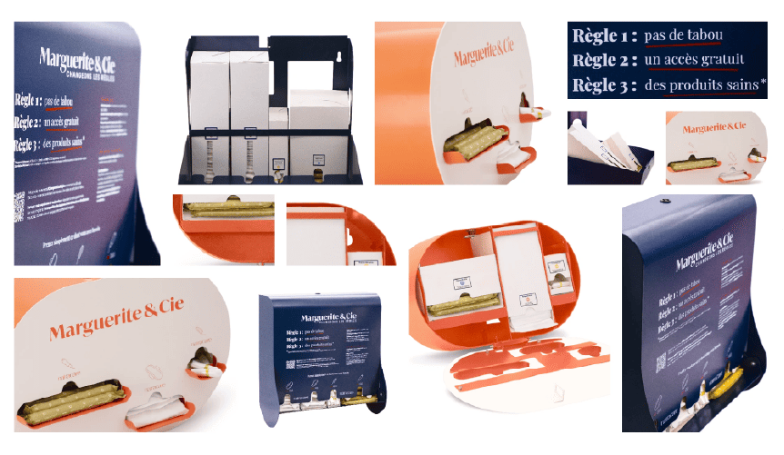 une mosaïque ds distributeurs CLR et Capsule de marguerite et cie